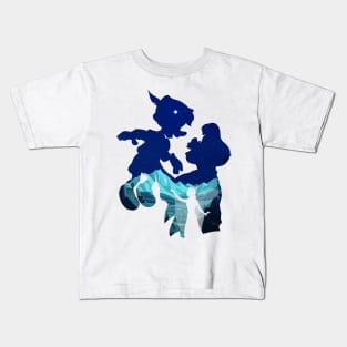 Pinocchio and Geppetto Kids T-Shirt